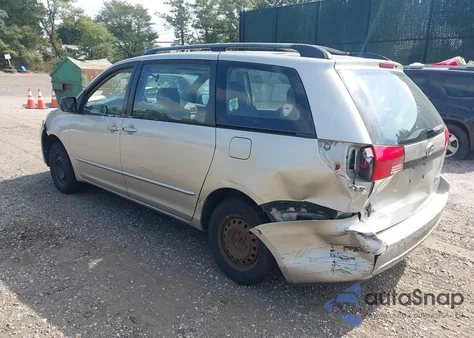 2004 Toyota Sienna Ce from USA, damaged, VIN 5TDZA23C44S177935